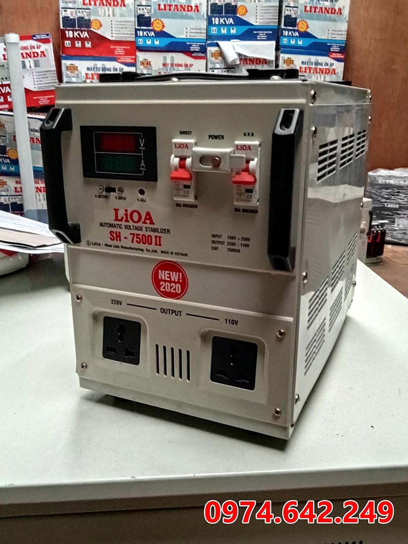Ổn áp LiOA 7.5kVA 